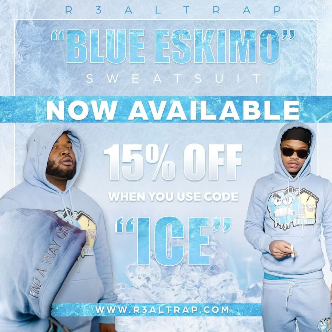 “Blue Eskimo “ sweatsuits